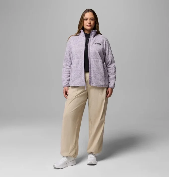 Chaqueta con cremallera completa Women Sweater Weather™ II – Talla grande Chaqueta con cremallera completa Women Sweater Weather™ II – Talla grande