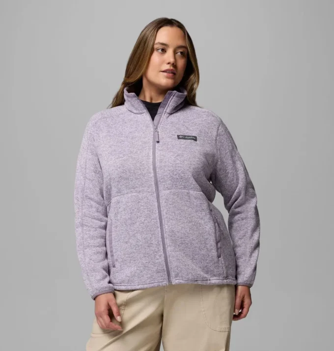 Chaqueta con cremallera completa Women Sweater Weather™ II – Talla grande Chaqueta con cremallera completa Women Sweater Weather™ II – Talla grande