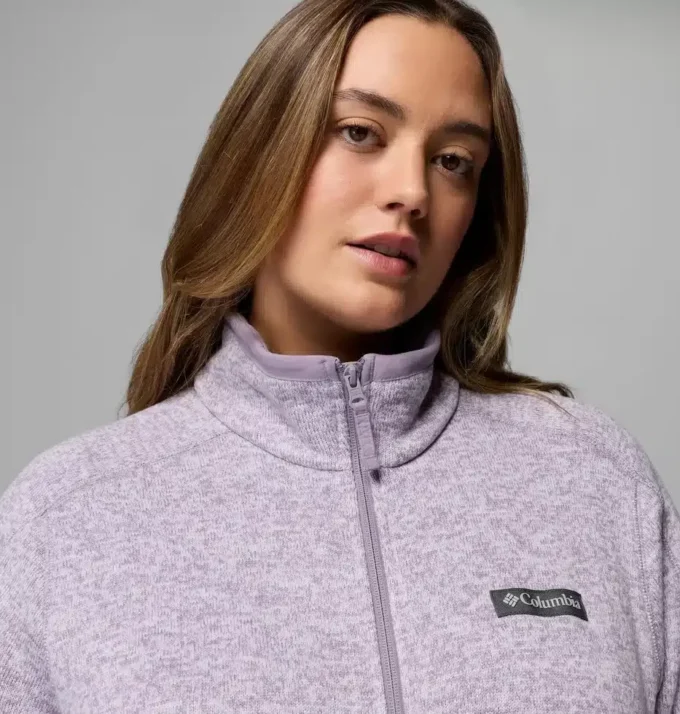 Chaqueta con cremallera completa Women Sweater Weather™ II – Talla grande Chaqueta con cremallera completa Women Sweater Weather™ II – Talla grande