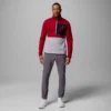 Chaqueta con media cremallera Columbia Hike™ para hombre, estilo universitario, Alabama