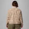 Chaqueta con medio cremallera y estampado Sequoia Grove™ para mujer – Talla grande