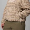 Chaqueta con medio cremallera y estampado Sequoia Grove™ para mujer – Talla grande