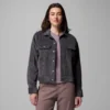 Chaqueta corta de pana azul Point Creek™ para mujer