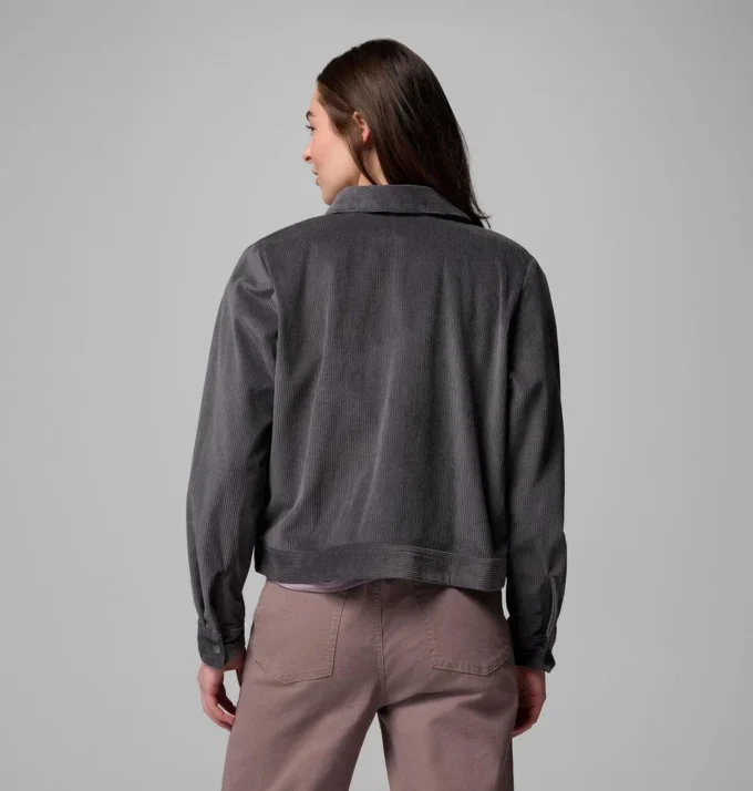 Chaqueta corta de pana azul Point Creek™ para mujer