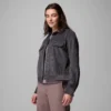 Chaqueta corta de pana azul Point Creek™ para mujer