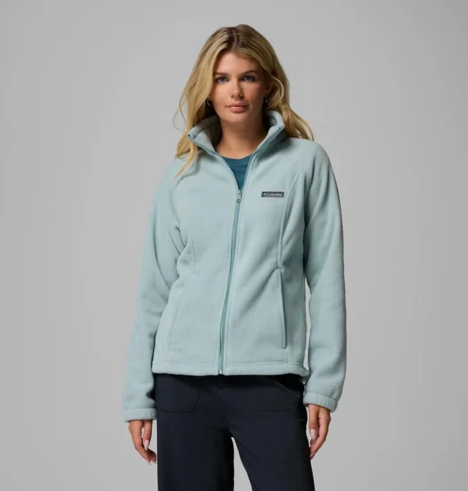 Chaqueta de forro polar con cremallera completa Benton Springs™ para mujer – Petite