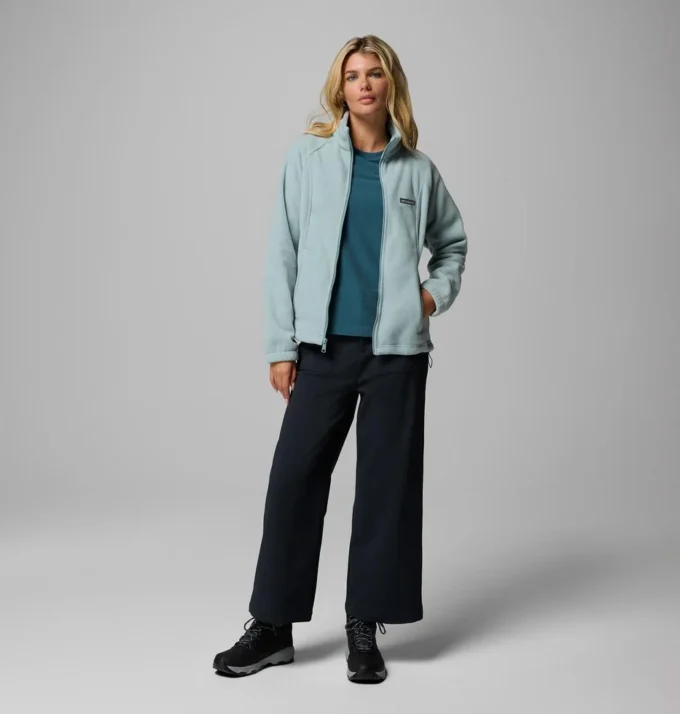 Chaqueta de forro polar con cremallera completa Benton Springs™ para mujer – Petite