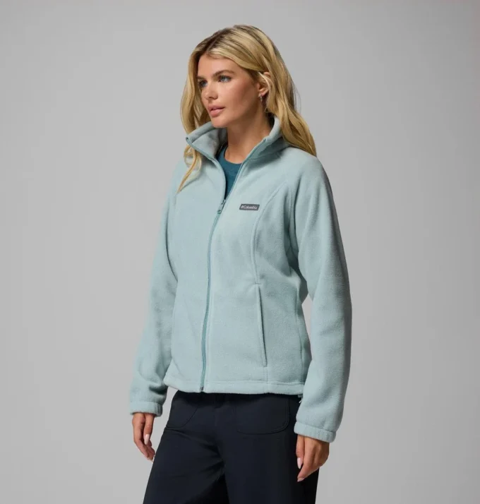 Chaqueta de forro polar con cremallera completa Benton Springs™ para mujer – Petite