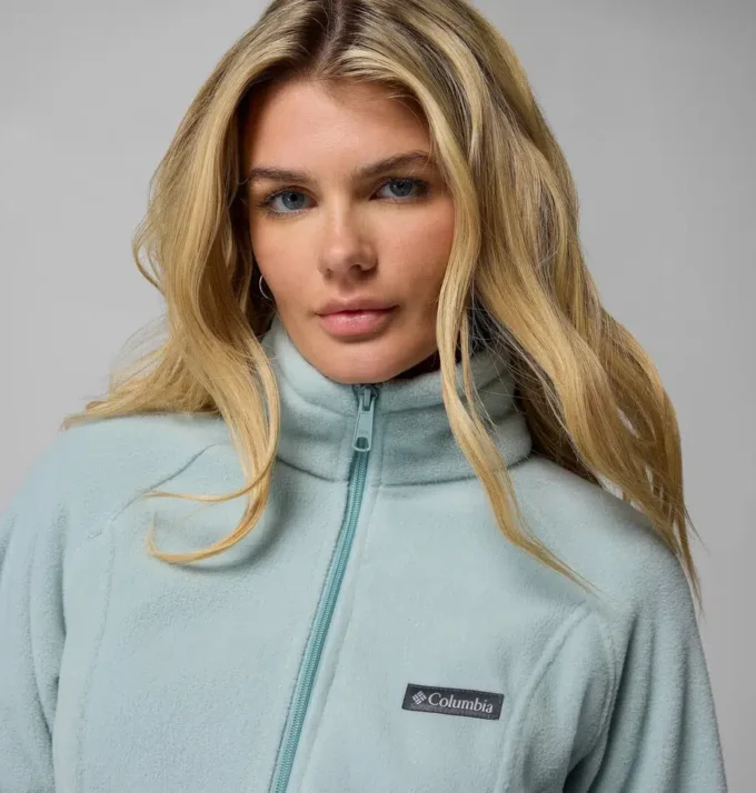 Chaqueta de forro polar con cremallera completa Benton Springs™ para mujer – Petite