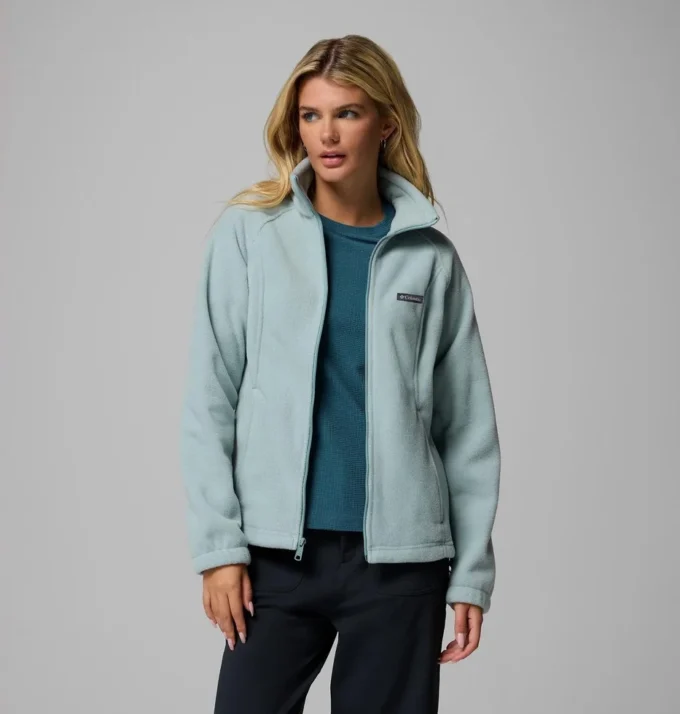 Chaqueta de forro polar con cremallera completa Benton Springs™ para mujer – Petite