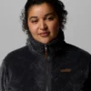 Chaqueta de forro polar con cremallera completa Fire Side™ II Sherpa para mujer – Tallas grandes