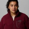 Chaqueta de forro polar con cremallera completa II West Bend™ para mujer – Talla grande
