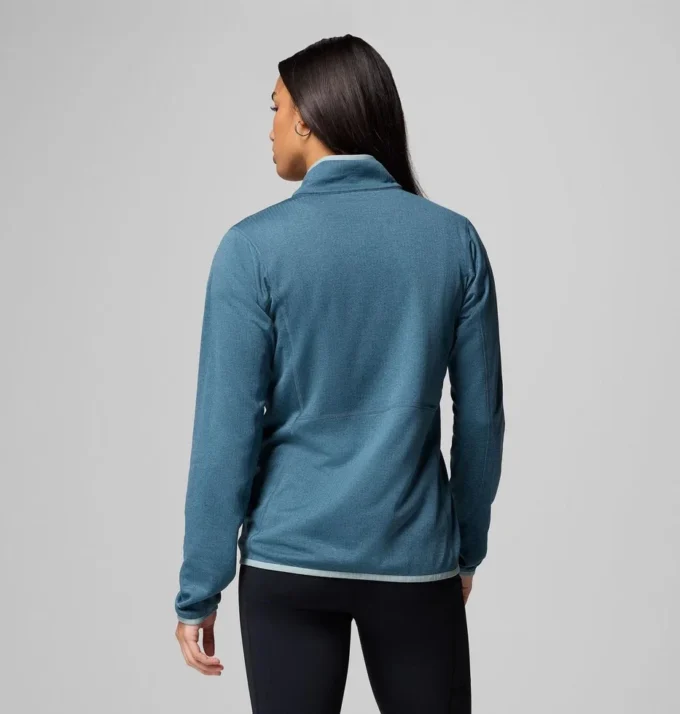 Chaqueta de forro polar con cremallera completa Women Essential Hike™ Grid