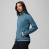 Chaqueta de forro polar con cremallera completa Women Essential Hike™ Grid