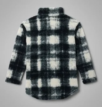 Chaqueta de forro polar con cremallera completa y estampado West Bend™ para niña