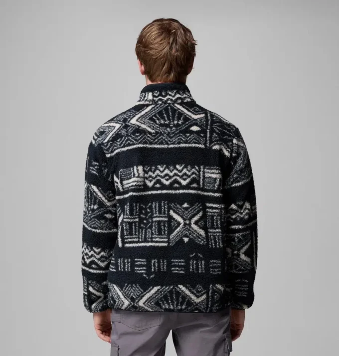 Chaqueta de hombre Rugged Ridge™ de pelo largo y media cremallera Chaqueta de hombre Rugged Ridge™ de pelo largo y media cremallera