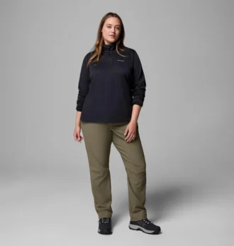 Chaqueta Essential Hike™ Grid Fleece Half Zip para mujer – Tallas grandes