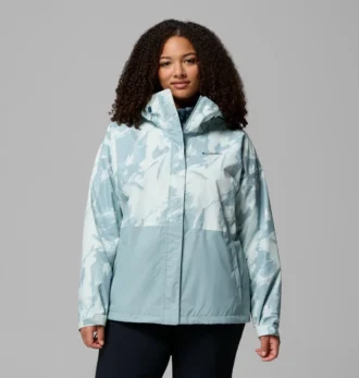 Chaqueta estampada Hikebound™ para mujer – Talla grande
