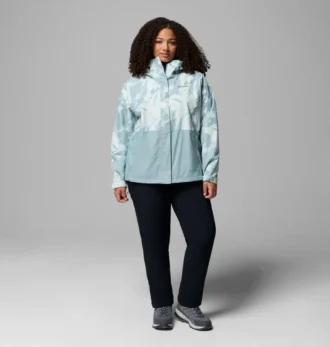 Chaqueta estampada Hikebound™ para mujer – Talla grande