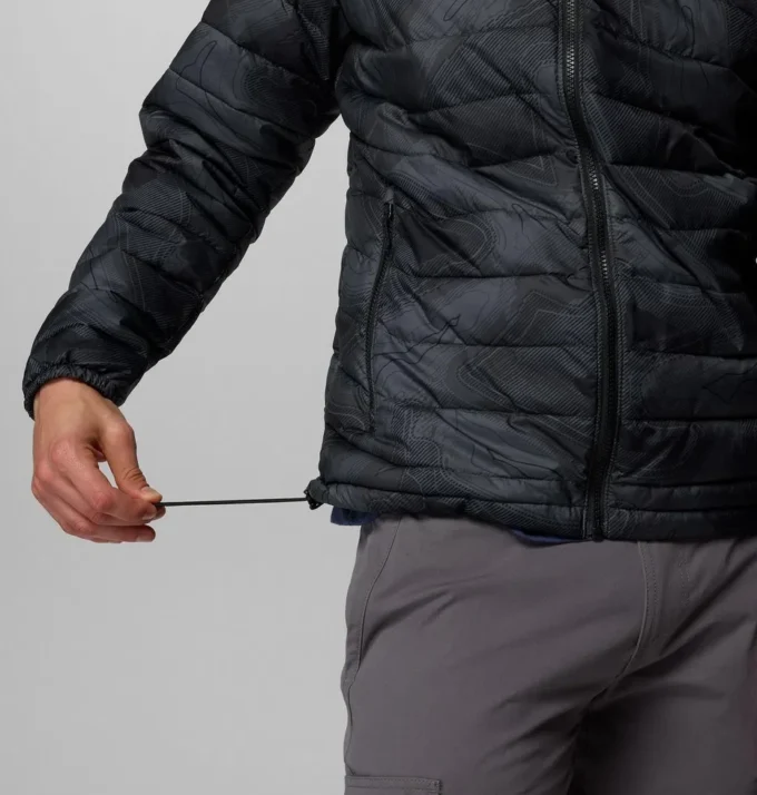 Chaqueta estampada Powder Lite™ II para hombre