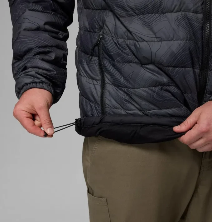 Chaqueta estampada Powder Lite™ II para hombre – Talla grande Chaqueta estampada Powder Lite™ II para hombre – Talla grande