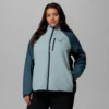 Chaqueta híbrida Arctic Crest™ con cremallera completa para mujer – Tallas grandes Chaqueta híbrida Arctic Crest™ con cremallera completa para mujer – Tallas grandes