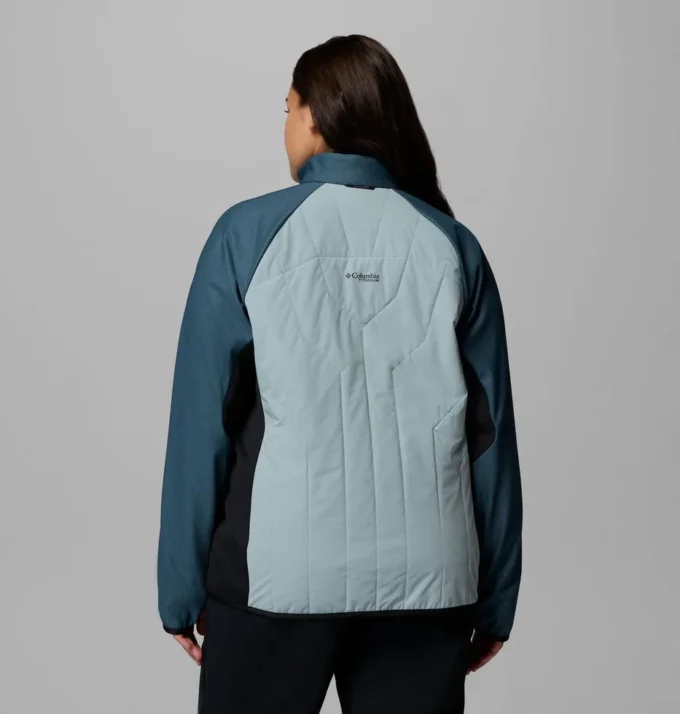 Chaqueta híbrida Arctic Crest™ con cremallera completa para mujer – Tallas grandes Chaqueta híbrida Arctic Crest™ con cremallera completa para mujer – Tallas grandes