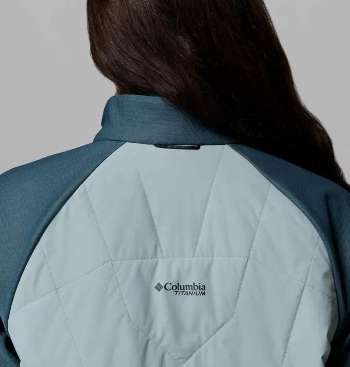 Chaqueta híbrida Arctic Crest™ con cremallera completa para mujer – Tallas grandes Chaqueta híbrida Arctic Crest™ con cremallera completa para mujer – Tallas grandes