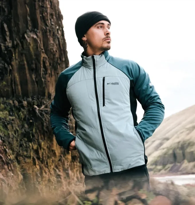 Chaqueta híbrida con cremallera completa Arctic Crest™ para hombre Chaqueta híbrida con cremallera completa Arctic Crest™ para hombre