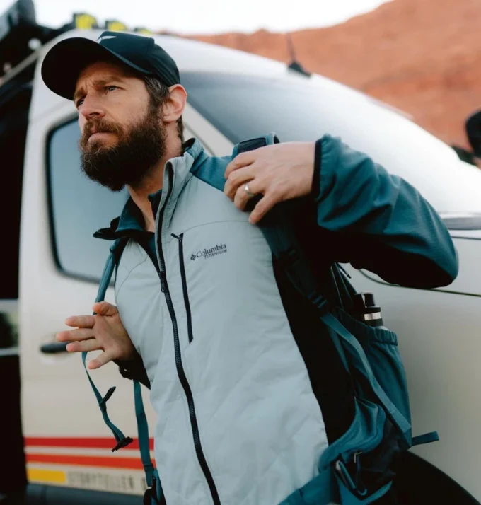 Chaqueta híbrida con cremallera completa Arctic Crest™ para hombre Chaqueta híbrida con cremallera completa Arctic Crest™ para hombre