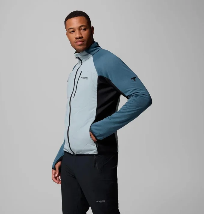 Chaqueta híbrida con cremallera completa Arctic Crest™ para hombre Chaqueta híbrida con cremallera completa Arctic Crest™ para hombre