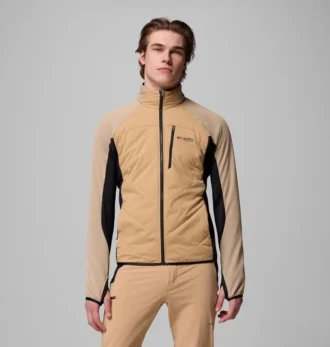 Chaqueta híbrida con cremallera completa Arctic Crest™ para hombre – Tall
