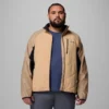 Chaqueta híbrida con cremallera completa Arctic Crest™ para hombre – Talla grande