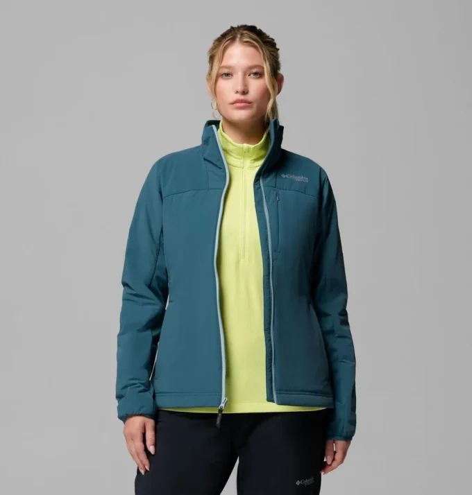 Chaqueta híbrida Silver Leaf™ Lite para mujer
