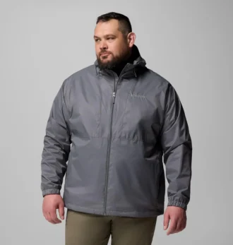 Chaqueta impermeable Glenbrook Bend™ para hombre – Talla grande