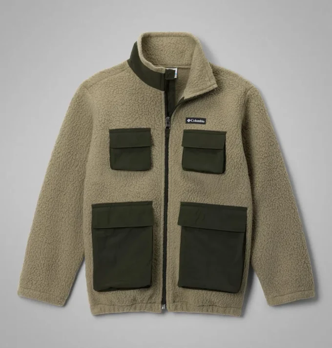 Chaqueta infantil Jasper Ridge™ de forro polar granulado con cremallera completa Chaqueta infantil Jasper Ridge™ de forro polar granulado con cremallera completa