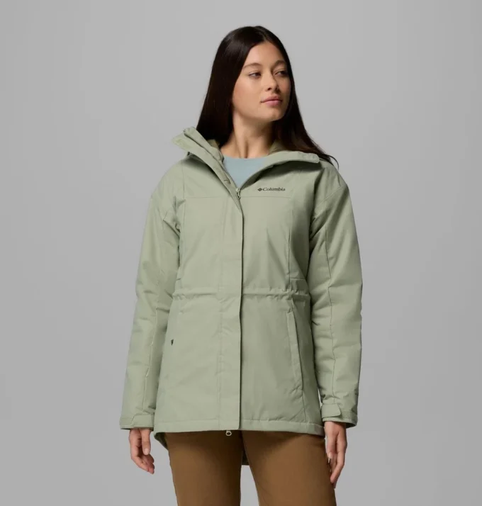 Chaqueta larga aislante Hikebound™ II para mujer