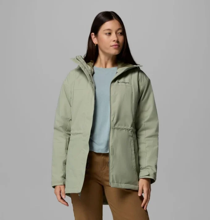 Chaqueta larga aislante Hikebound™ II para mujer