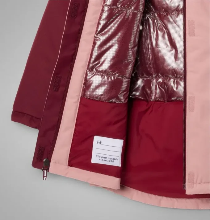 Chaqueta larga aislante Hikebound™ II para niña
