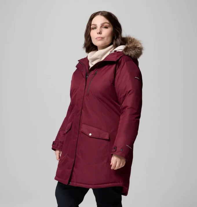 Chaqueta larga aislante Suttle Mountain™ para mujer – Talla grande