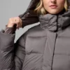 Chaqueta larga con capucha Amaze Puff™ para mujer