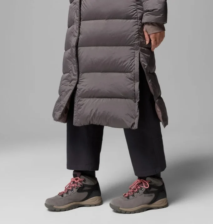 Chaqueta larga con capucha Amaze Puff™ para mujer