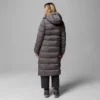 Chaqueta larga con capucha Amaze Puff™ para mujer