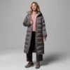 Chaqueta larga con capucha Amaze Puff™ para mujer