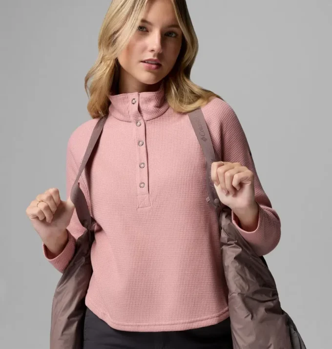 Chaqueta larga con capucha Amaze Puff™ para mujer