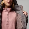 Chaqueta larga con capucha Amaze Puff™ para mujer