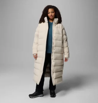 Chaqueta larga con capucha Amaze Puff™ para mujer – Tallas grandes
