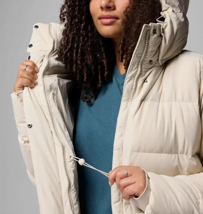 Chaqueta larga con capucha Amaze Puff™ para mujer – Tallas grandes Chaqueta larga con capucha Amaze Puff™ para mujer – Tallas grandes