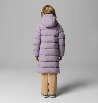 Chaqueta larga con capucha Amaze Puff™ para niña