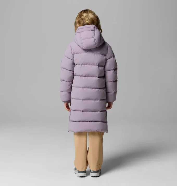 Chaqueta larga con capucha Amaze Puff™ para niña